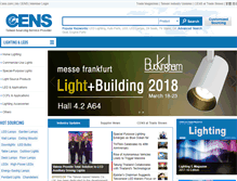 Tablet Screenshot of lighting.cens.com