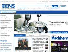 Tablet Screenshot of machinery.cens.com