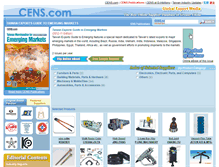 Tablet Screenshot of emergingmkts.cens.com
